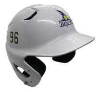 Baseball Helmet Logo & Number Stickers